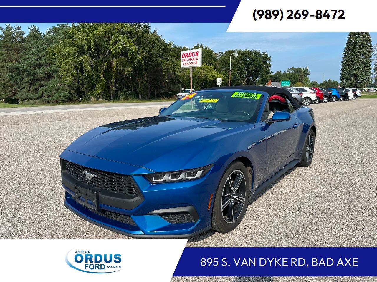 2024 Ford Mustang EcoBoost Premium 2dr Convertible