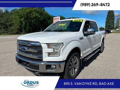 2015 Ford F-150 Lariat 4x4 4dr SuperCrew 5.5 ft. SB