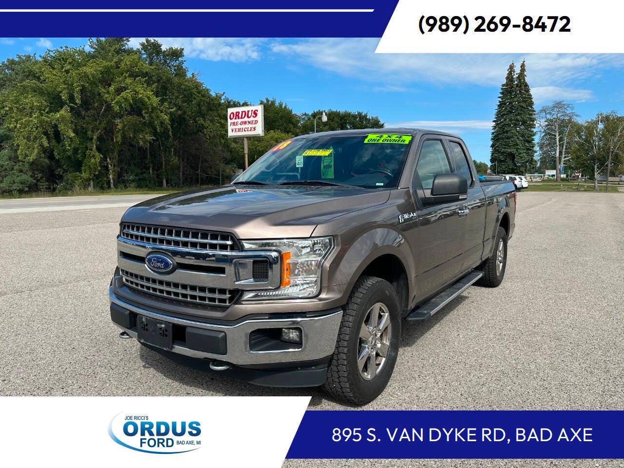 2018 Ford F-150 XLT 4x4 4dr SuperCab 6.5 ft. SB