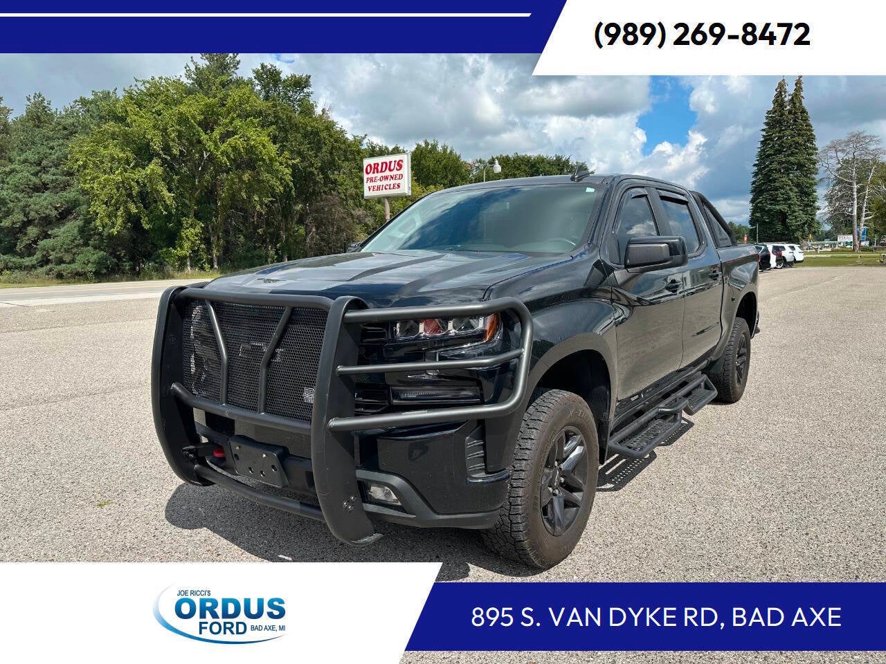 2019 Chevrolet Silverado 1500 LT Trail Boss 4x4 4dr Crew Cab 5.8 ft. SB
