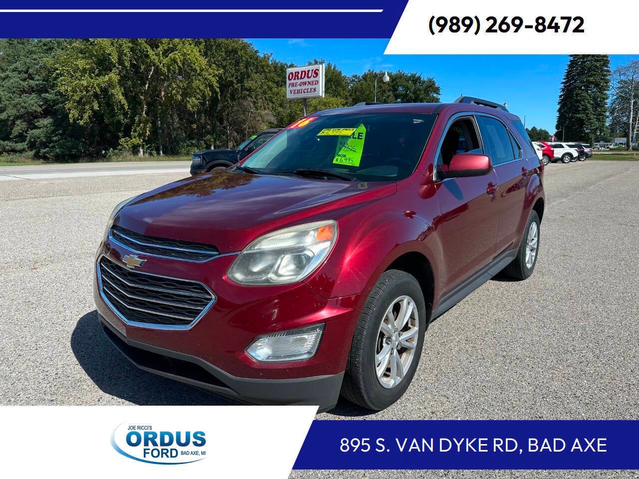 2016 Chevrolet Equinox LT 4dr SUV